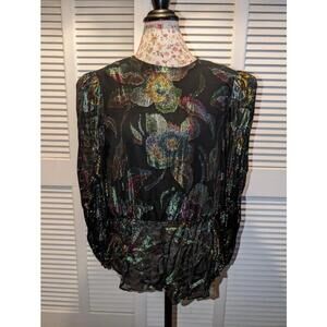 Vintage Patra disco blouse